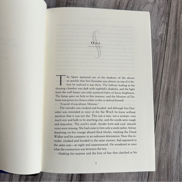 Terry Brooks The Voyage of the Jerle Shannara Morgawr Hardcover Book - Picture 13 of 13